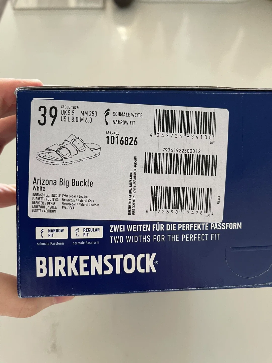 Birkenstock Arizona leather White Sandals image indicator(7)