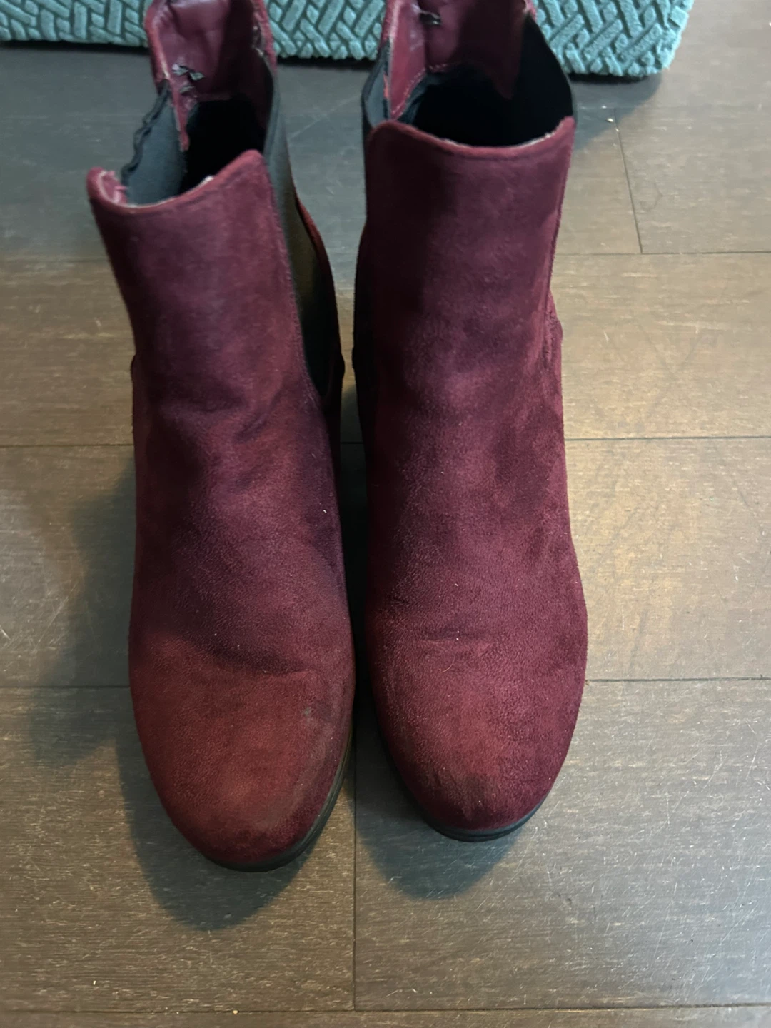 NEW Burgundy Ankle Boots - Size 8