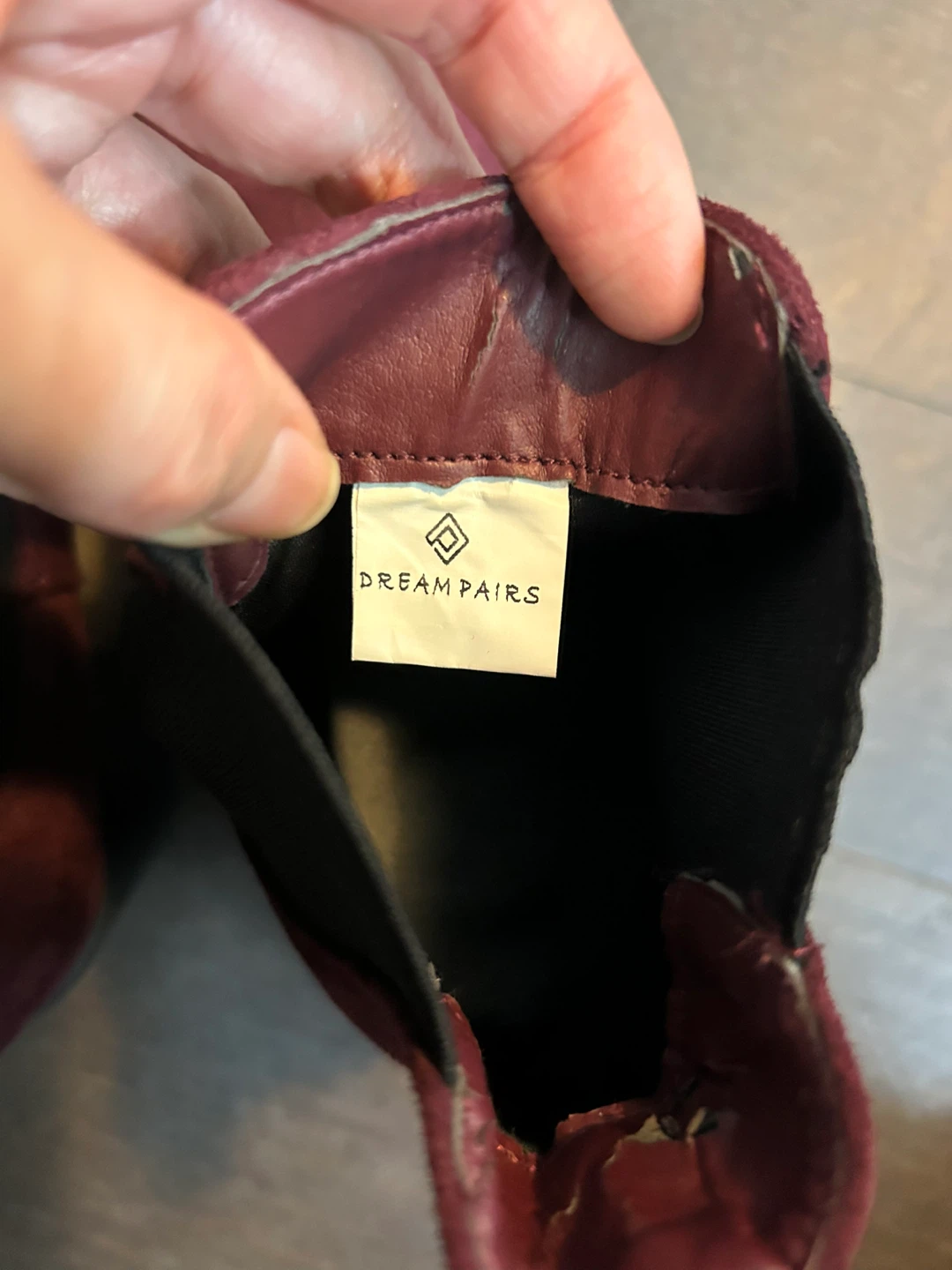 NEW Burgundy Ankle Boots - Size 8 - photo 5