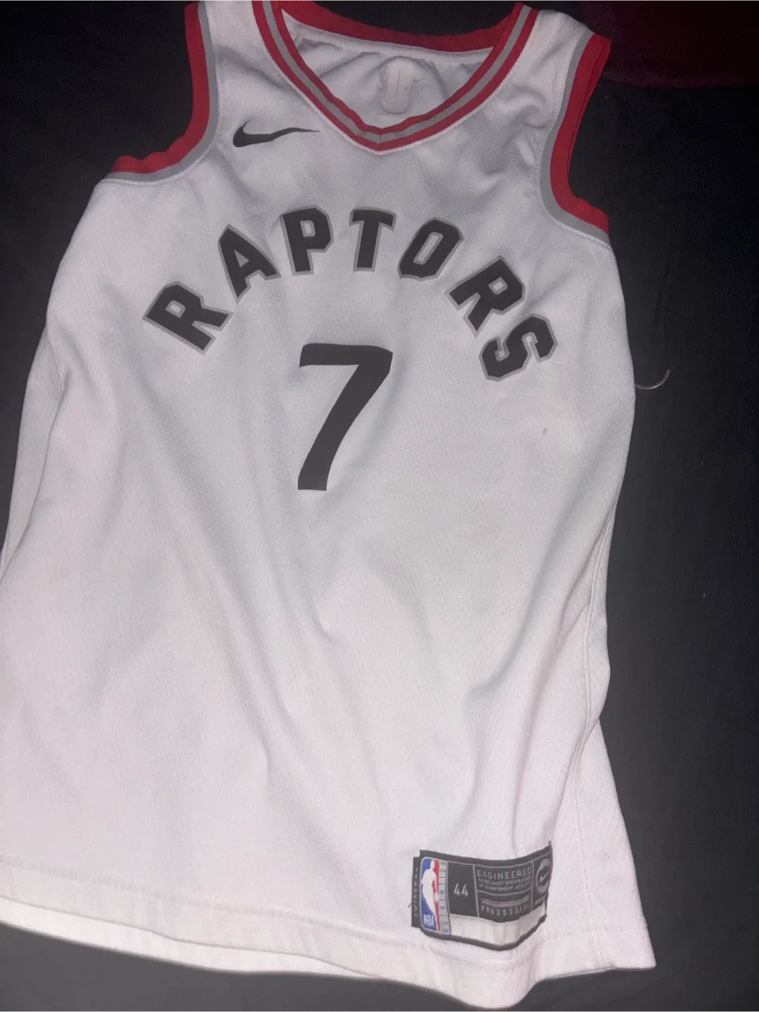 Nike Raptors Jersey #7 - Size 44 thumbnail