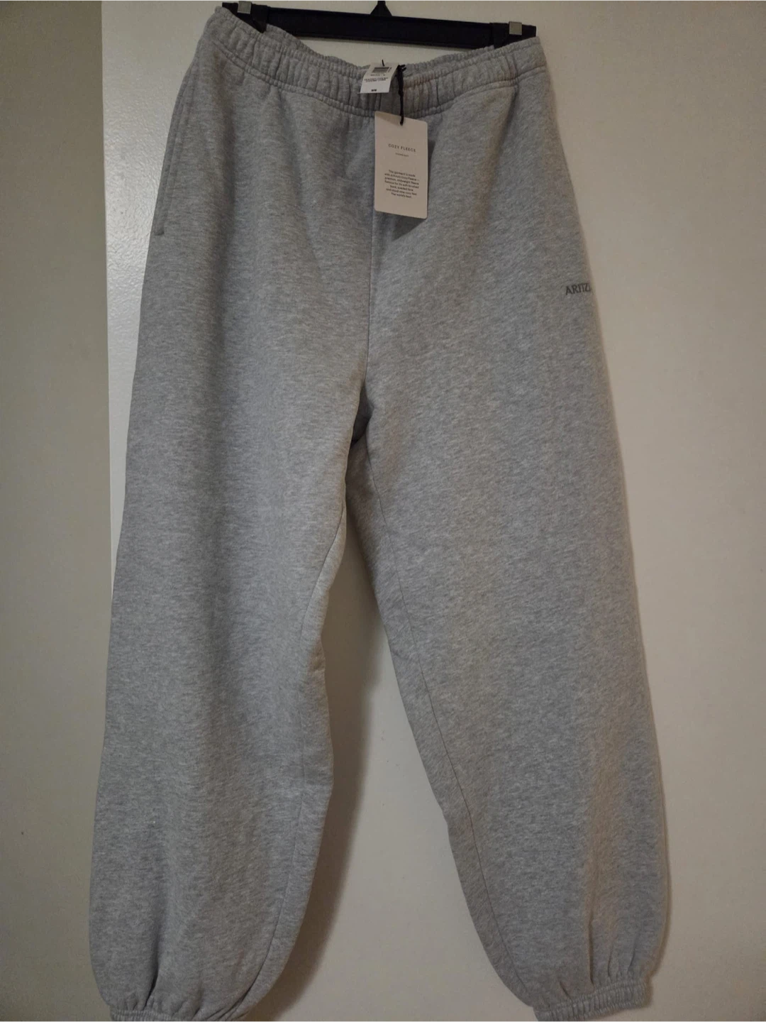 Aritzia Cozy Fleece Mega Baggy Fold-Over Jogger
