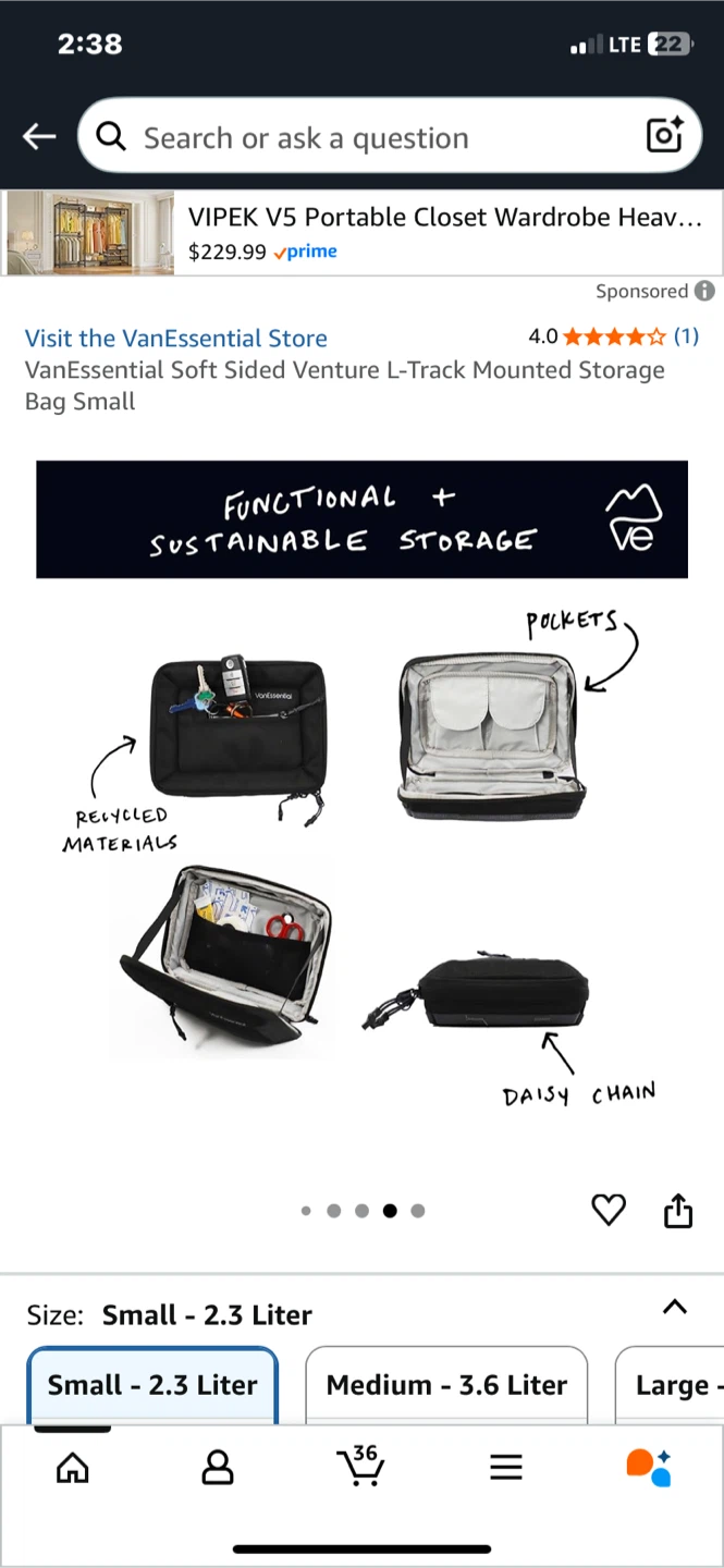 VanEssential Soft Sided