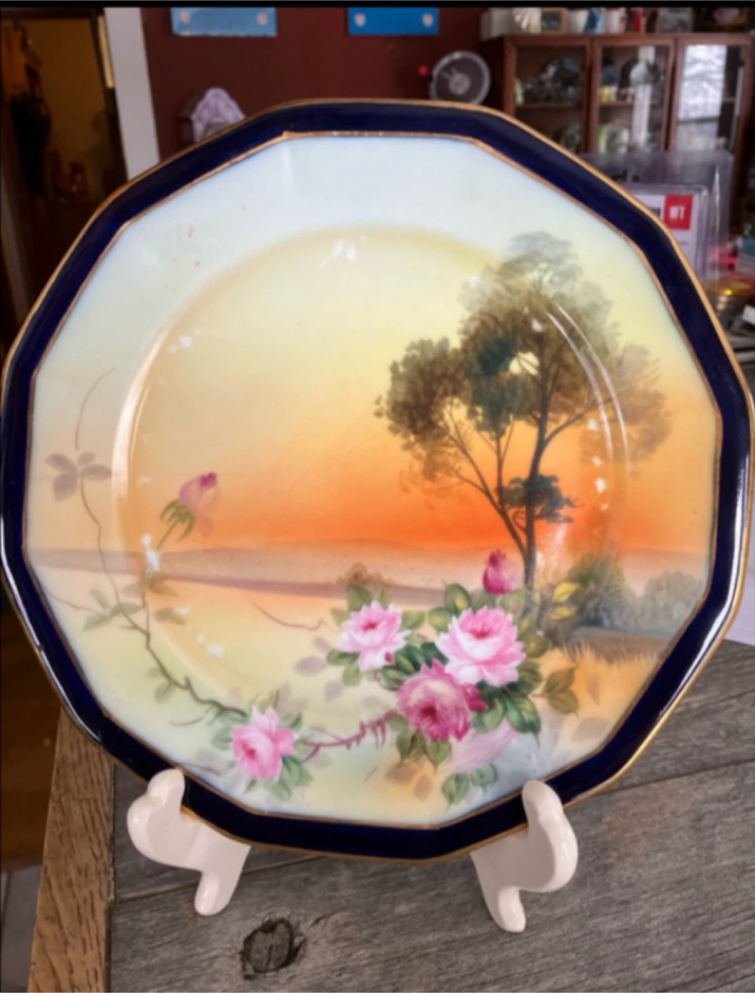 Vintage Decorative Plates 11 Nippon hand painted