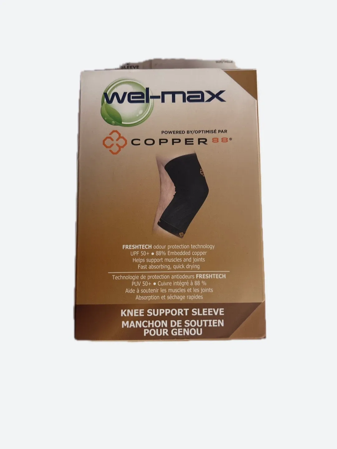 Wel-max Copper 88 Knee Support Sleeve thumbnail