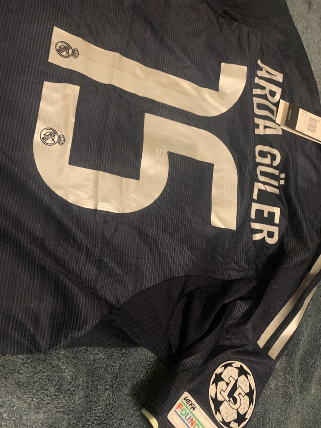 Adidas Real Madrid Arda Guler #15 Jersey soccer - photo 4
