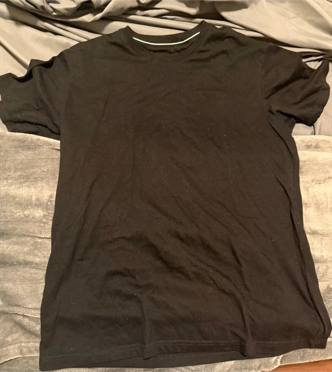 2 MOODIILL Regular Fit Black T-Shirt - Size XL image indicator(3)