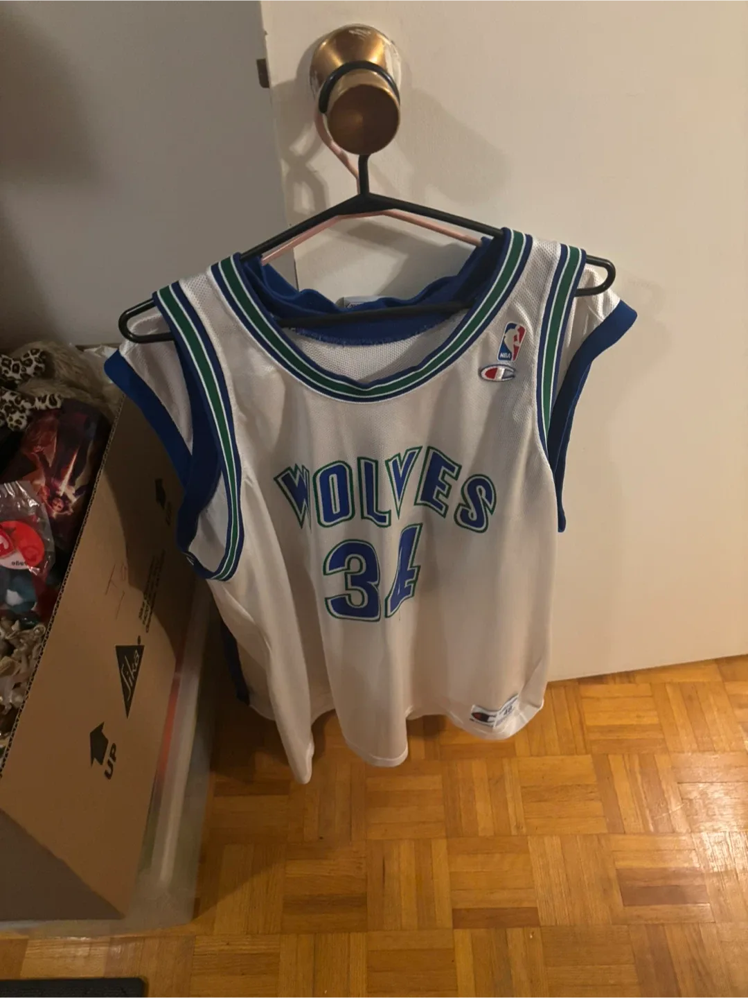 Champion Minnesota Timberwolves Isiah Rider Jersey - Size 48 thumbnail