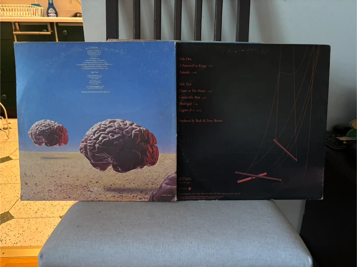 Rush Vinyl Records: Hemispheres, A Farewell to Kings image indicator(2)