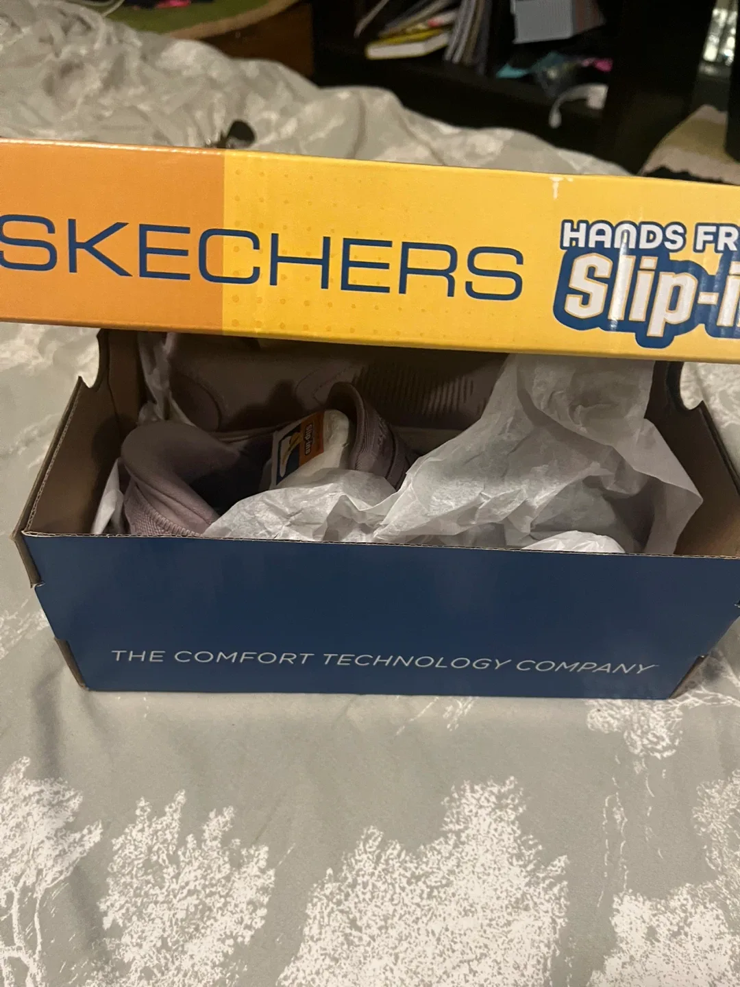 Skechers Hands Free Slip-ins Lavender Size 8.5 image indicator(6)