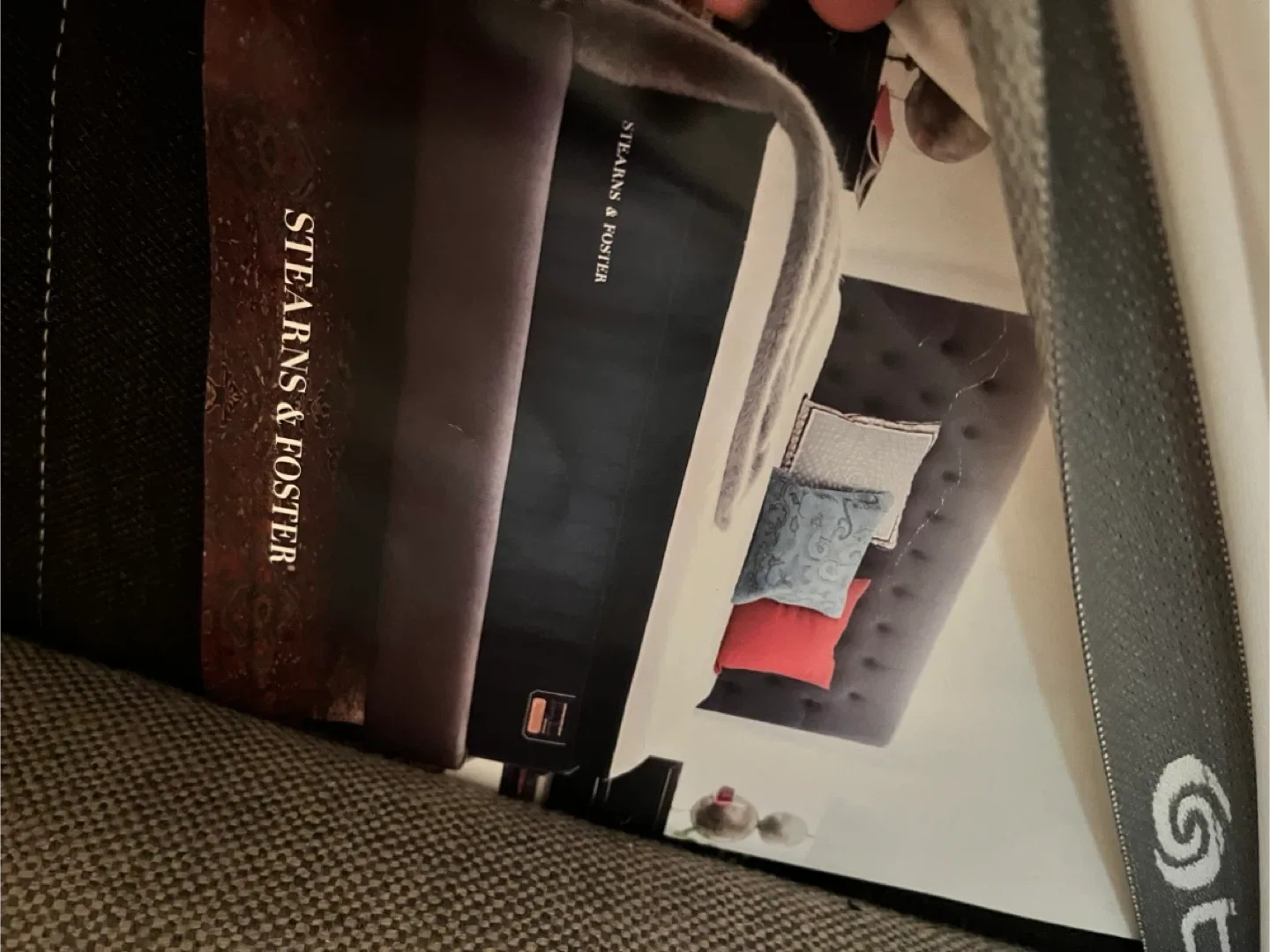 Stearns & Foster King Bed image indicator(3)