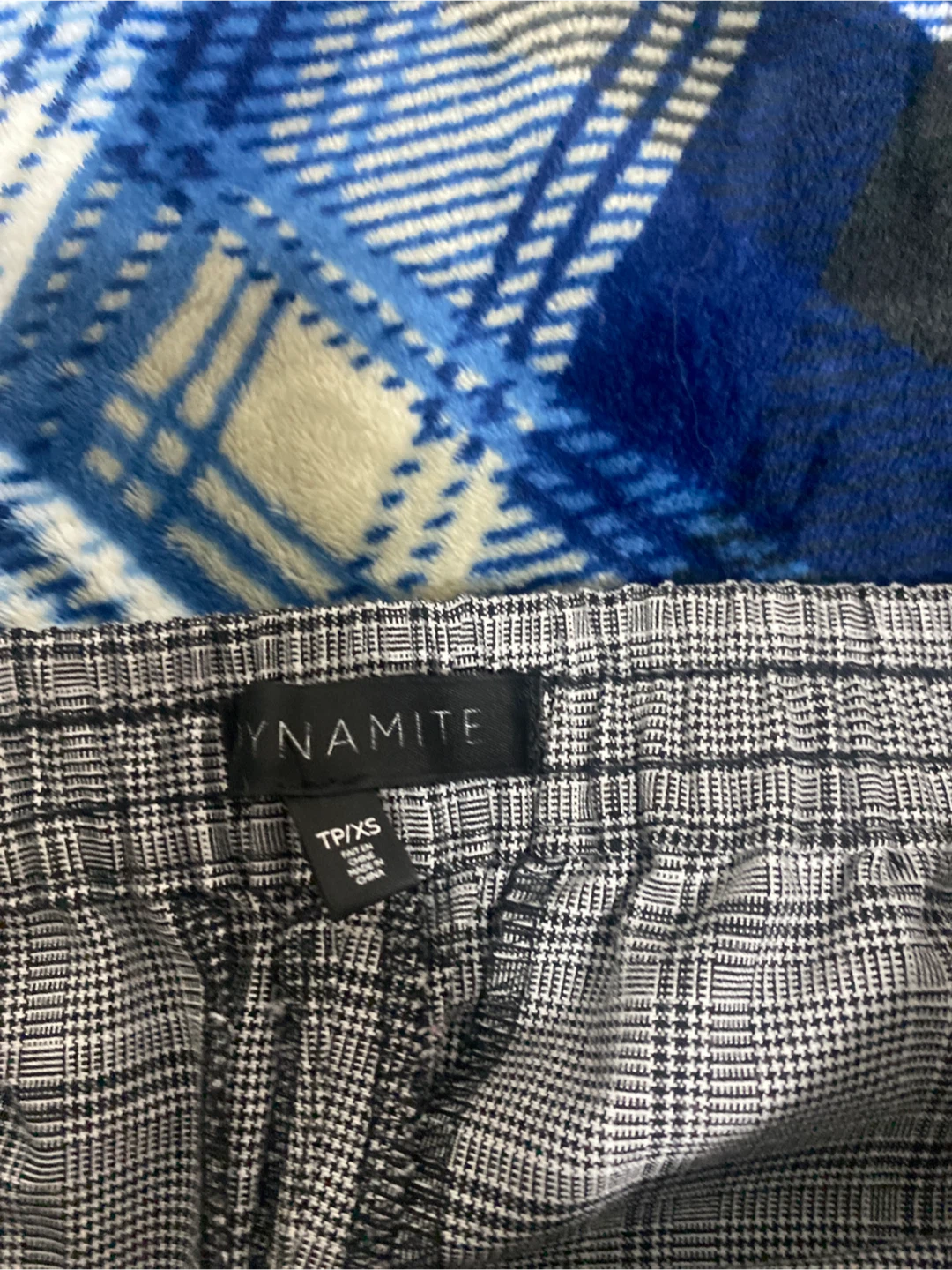Dynamite Plaid Pants - Size XS - photo 2