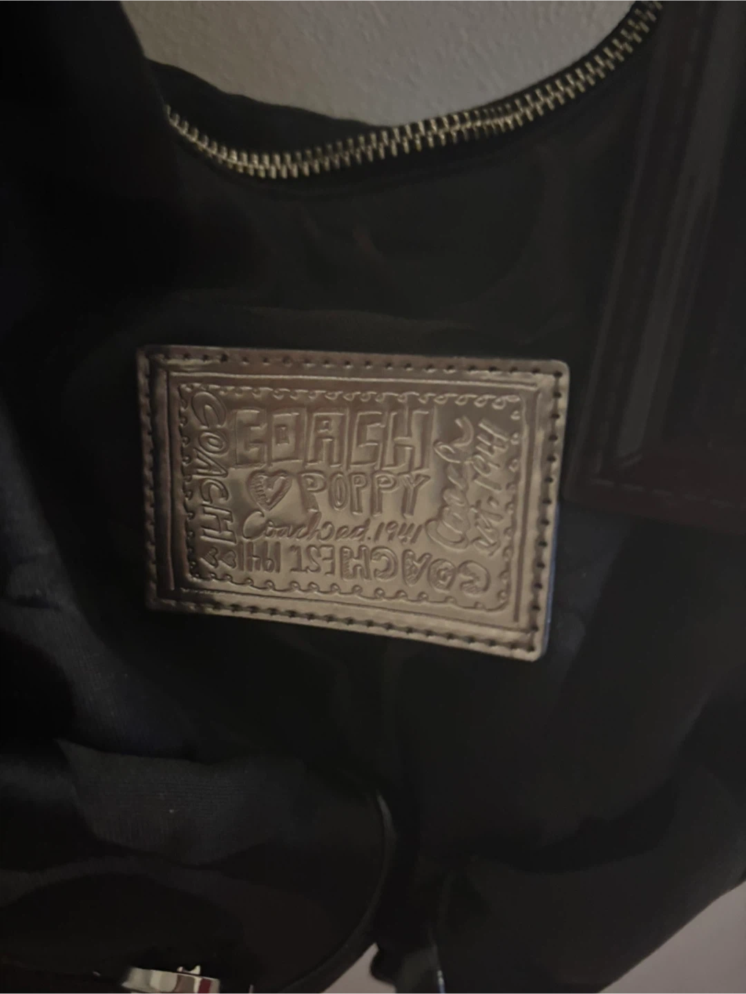 Coach Poppy Black Hobo Bag - photo 2