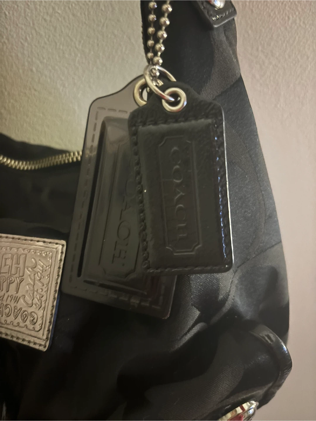 Coach Poppy Black Hobo Bag - photo 4