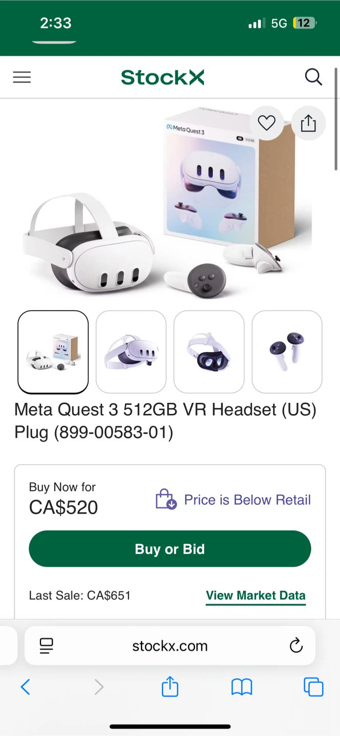 Meta Quest 3 512GB VR Headset - photo 4