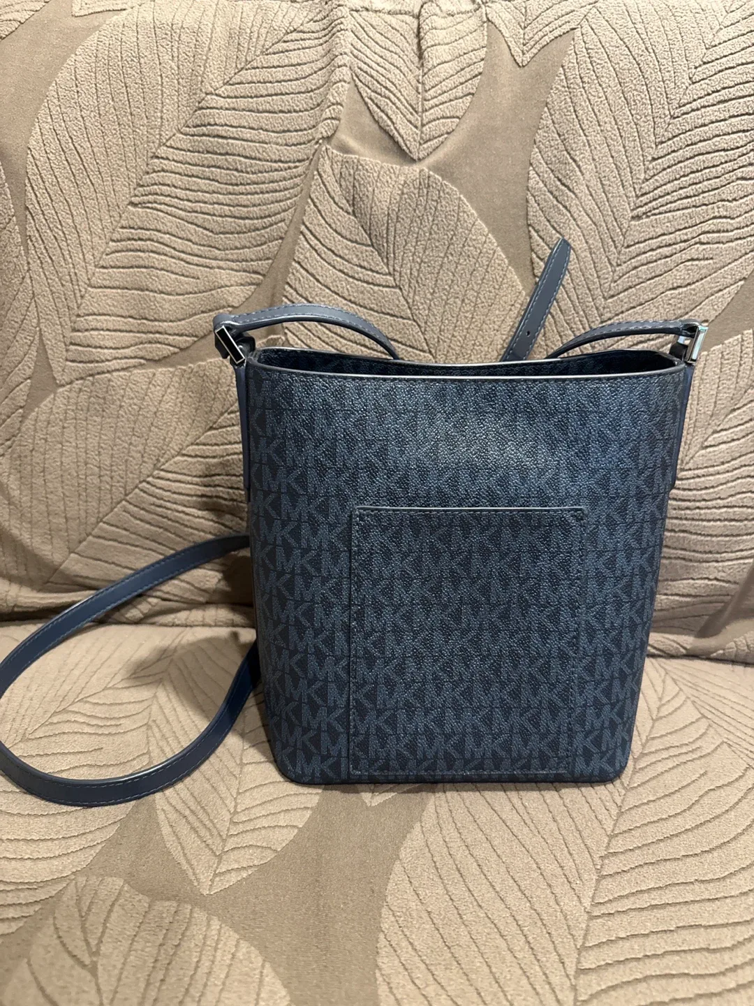 Michael Kors Navy Bucket Bag image indicator(5)