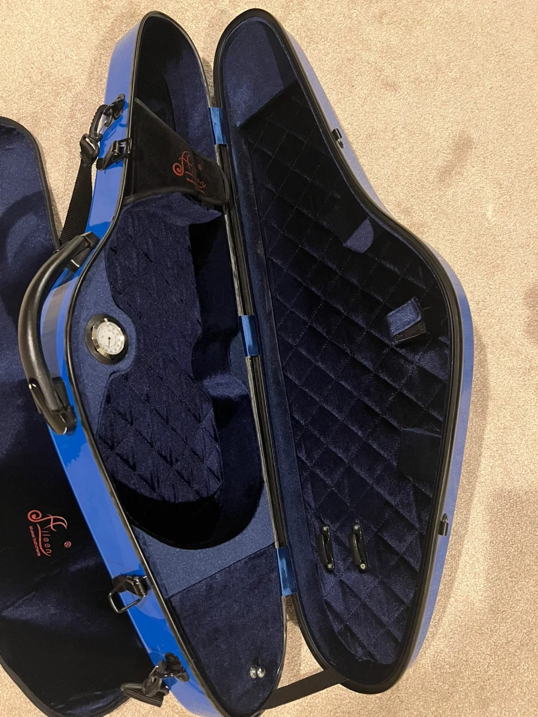 Aileen 4/4 Violin Case - Blue image indicator(6)