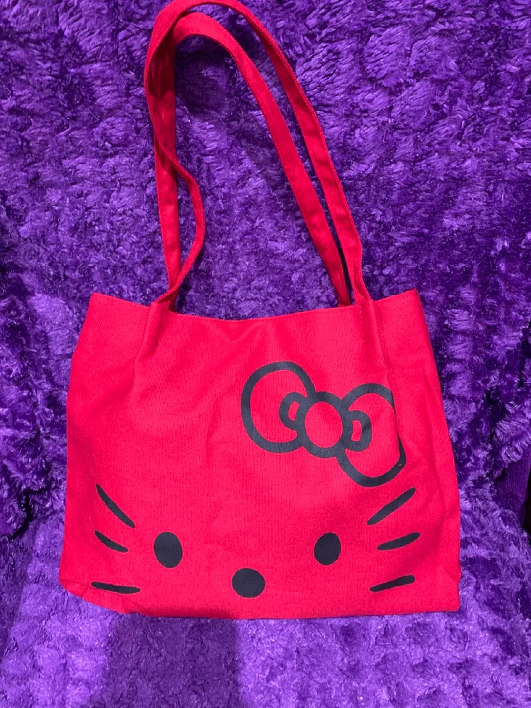 Hello Kitty Red Tote Bag thumbnail