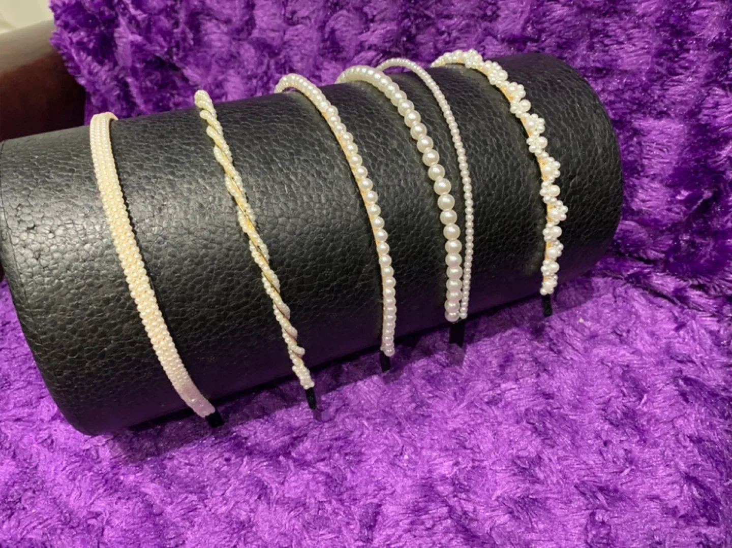 Pearl Headbands - Set of 5 thumbnail