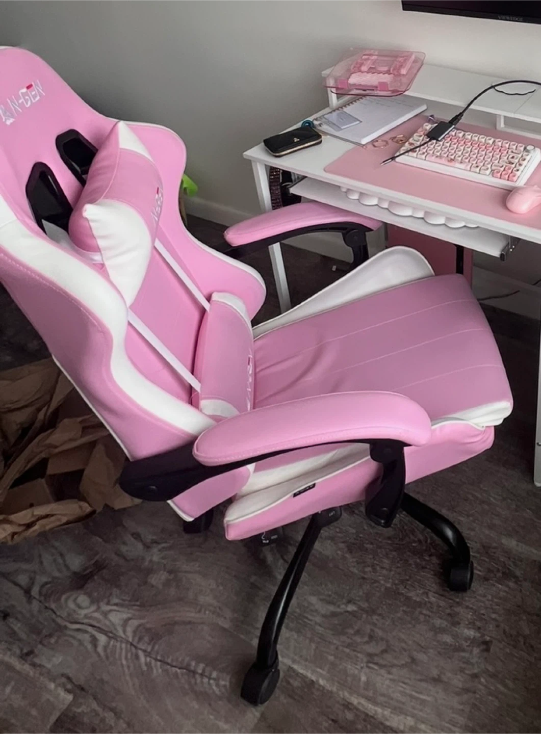 N-GEN Pink Gaming Chair