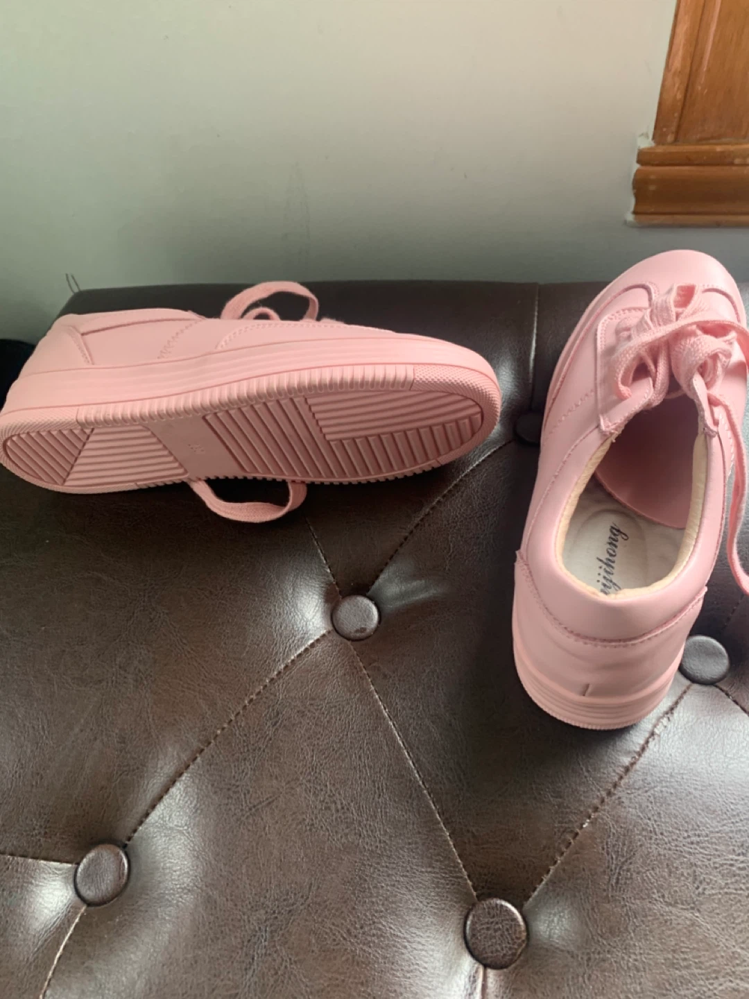 Pink Baiyihong Sneakers size 4 - photo 4
