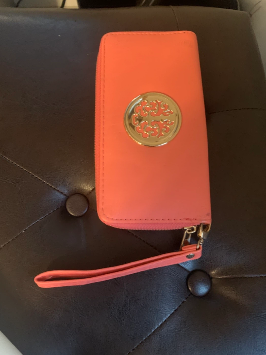 White and Coral Clutch Wallets - photo 3