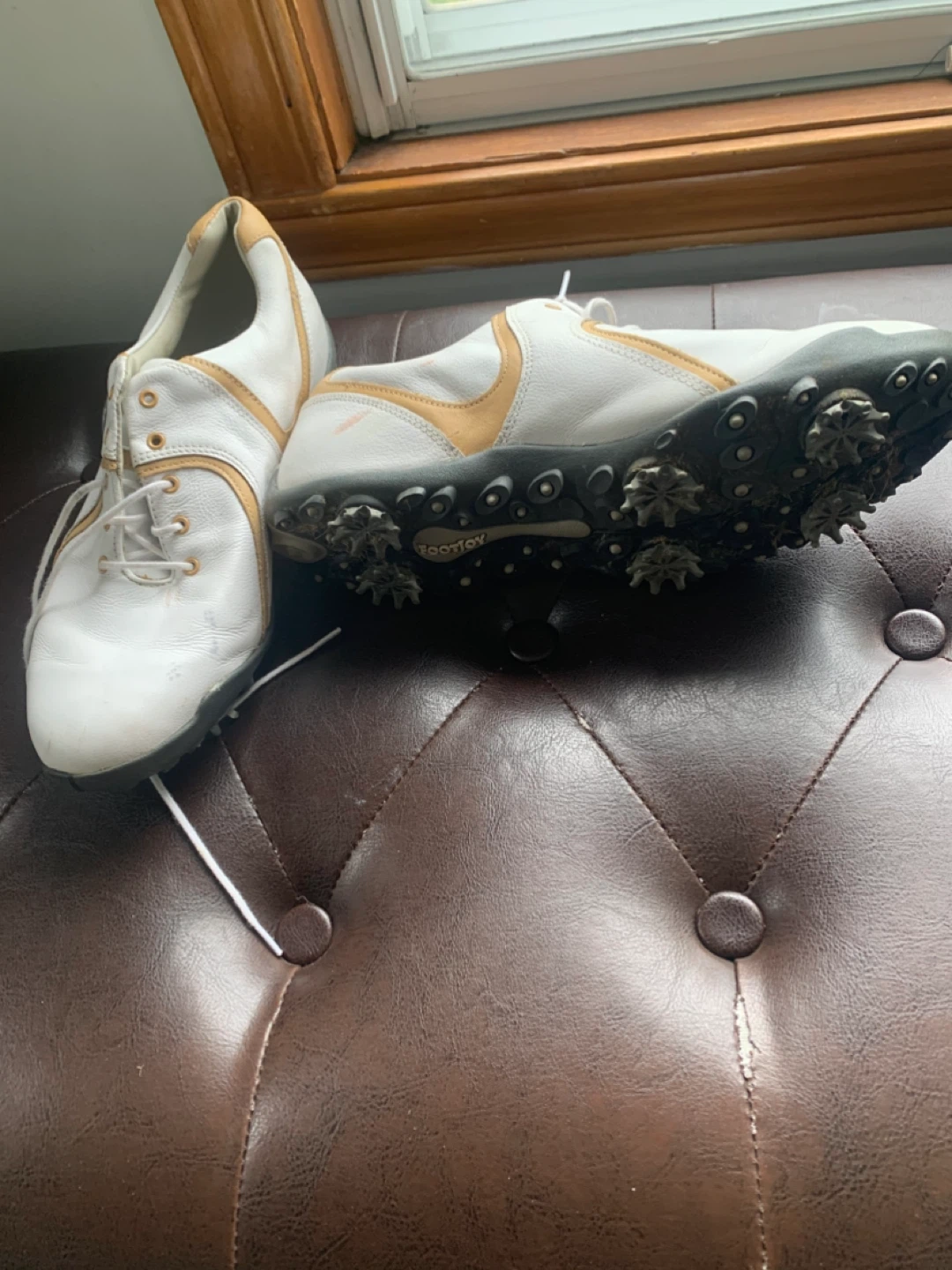 FootJoy Golf Shoes - White, Size 9 - photo 2