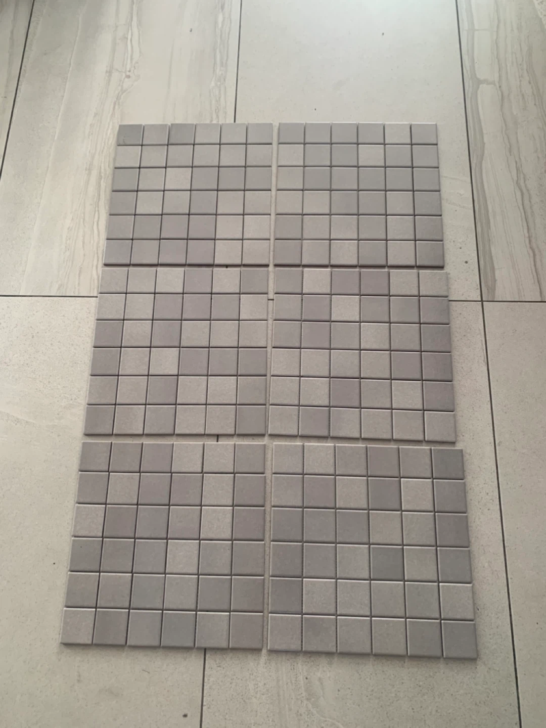 Grey Mosaic Tile Sheets