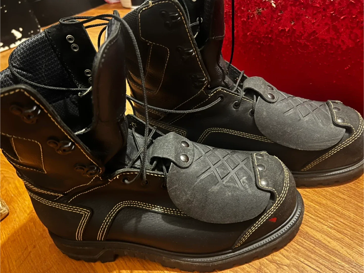 NEW Red Wing Men’s BRNR XP #3534 Leather Safety Boots, Size 10 thumbnail