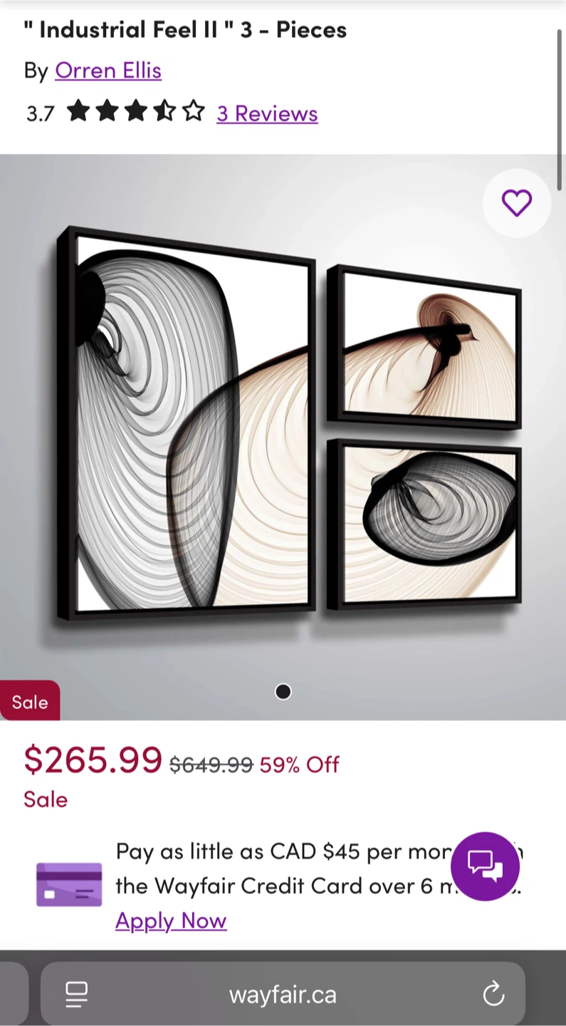 3-Piece Framed Art Set