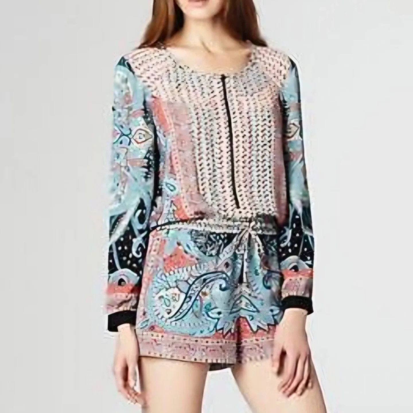 BCBGMAX AZARIA Romper image indicator(2)