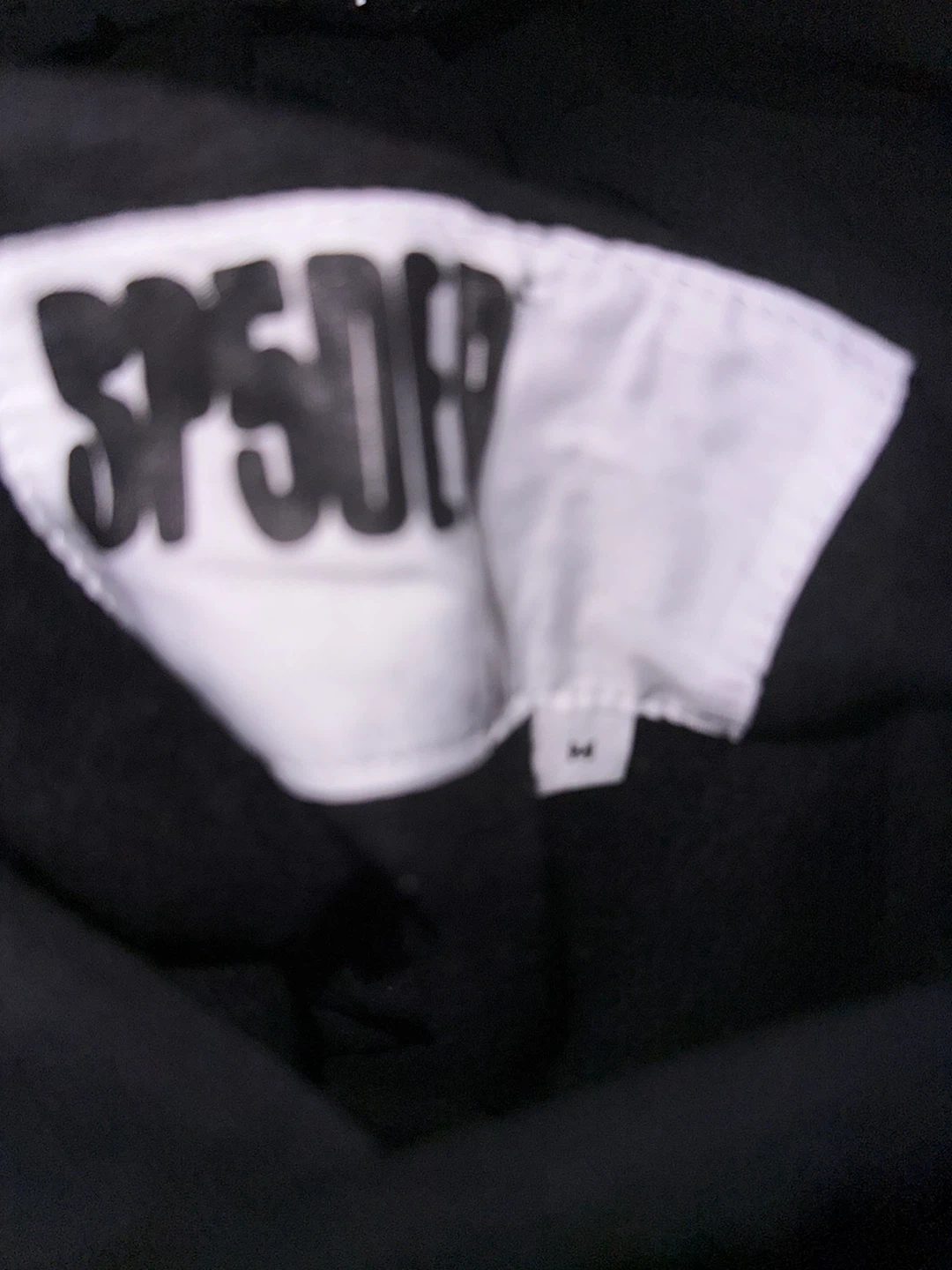 VVS SP5DER Hoodie - Size M - Black - photo 2