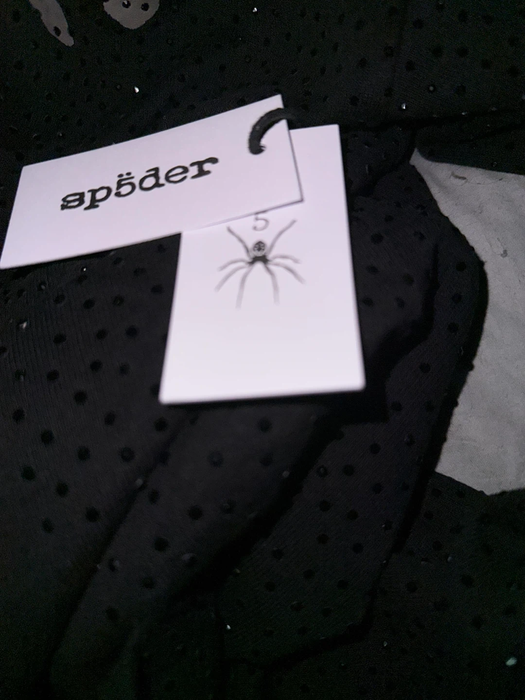 VVS SP5DER Hoodie - Size M - Black - photo 3