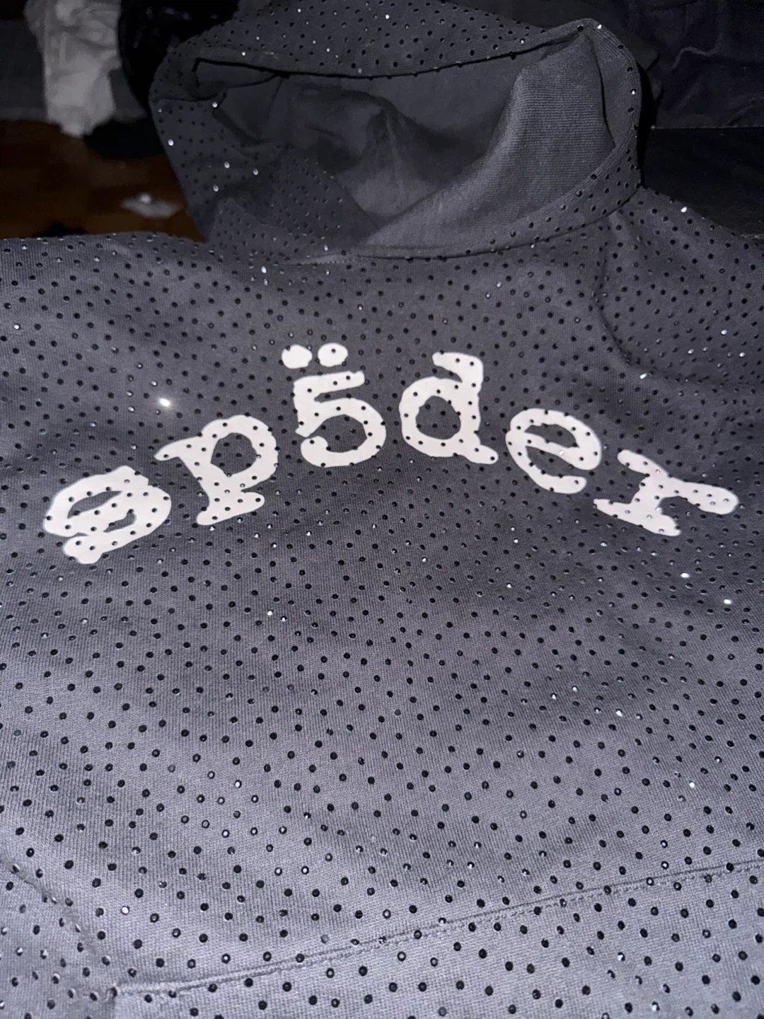 VVS SP5DER Hoodie - Size M - Black