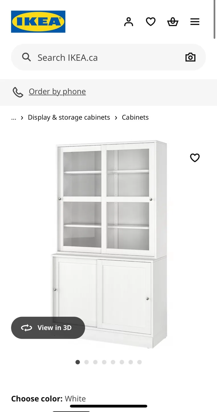 White buffet/hutch image indicator(6)