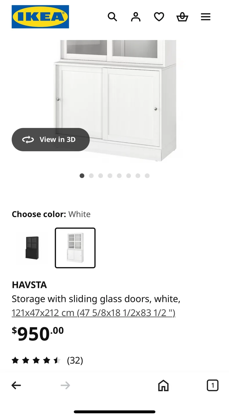 White buffet/hutch image indicator(5)