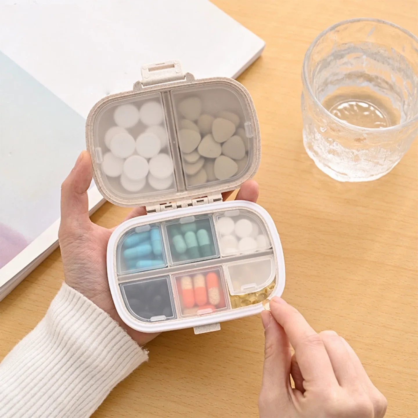 Travel Pills Organizer for Medications & Vitamins thumbnail