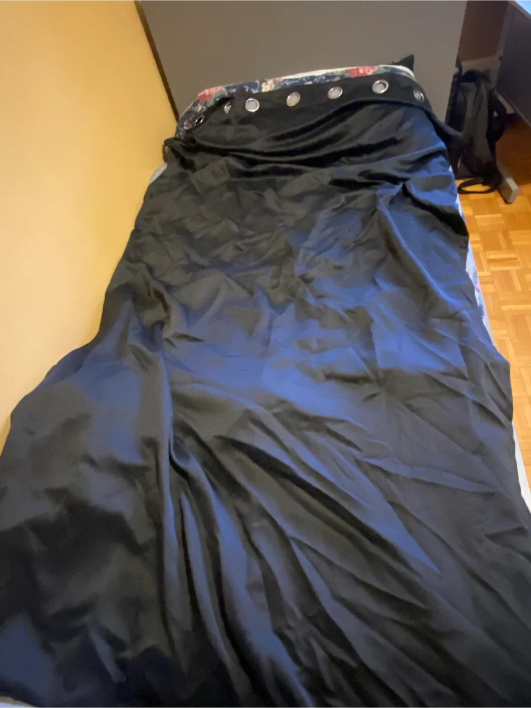 Blackout Curtain - black thumbnail