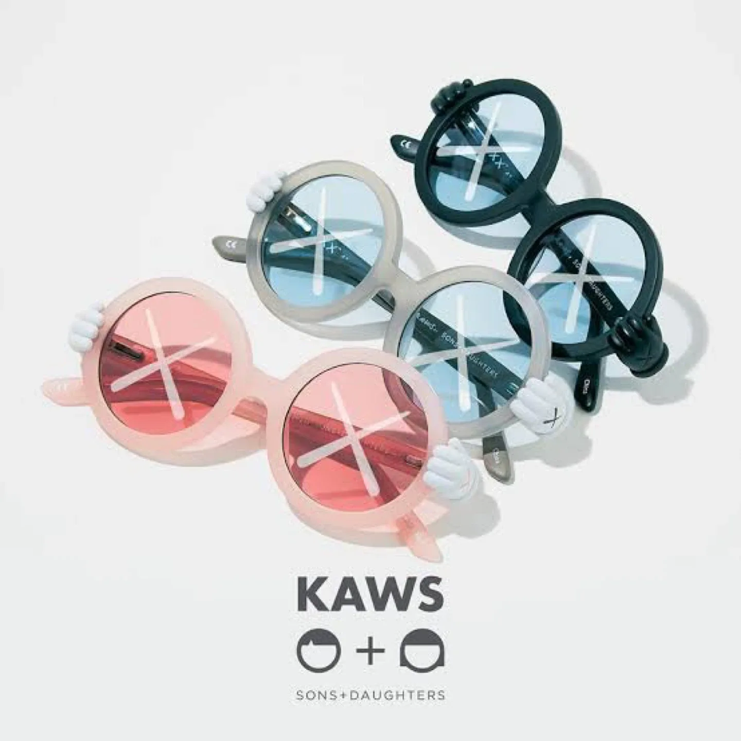 UNOPENED KAWS x SONS and DAUGHTERS Sunglasses shades KIDS thumbnail