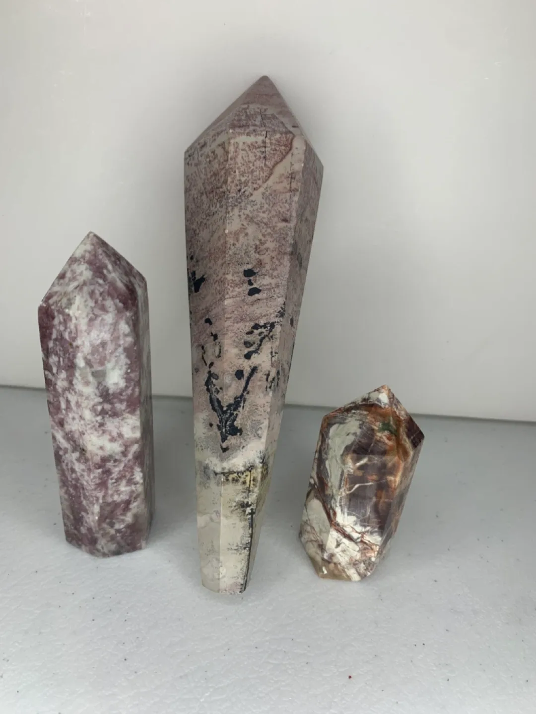 Picture Jasper Crystal Towers - Set of 3 thumbnail