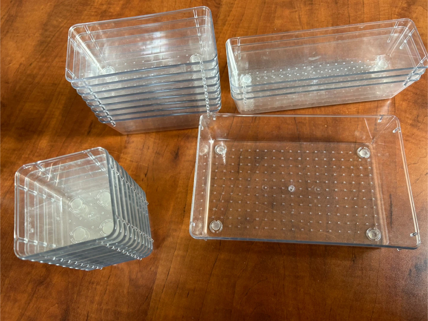 Clear Plastic Storage Bins/Organizers - photo 2
