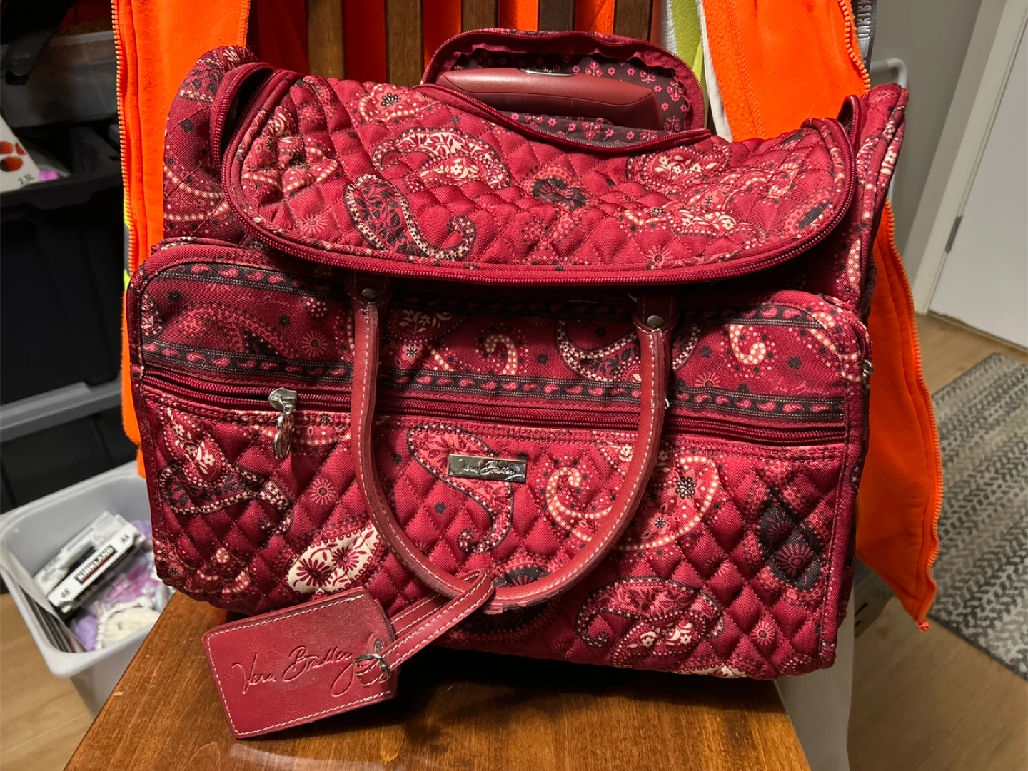 Vera Bradley Quilted Duffel Bag