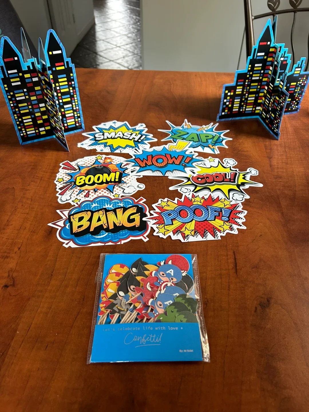 Superhero Birthday Decor thumbnail