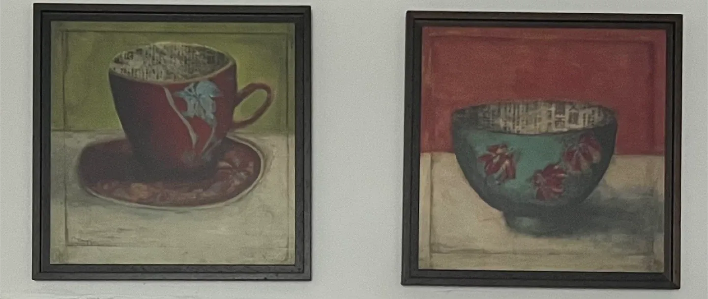 Framed Cup and Bowl Art Prints thumbnail
