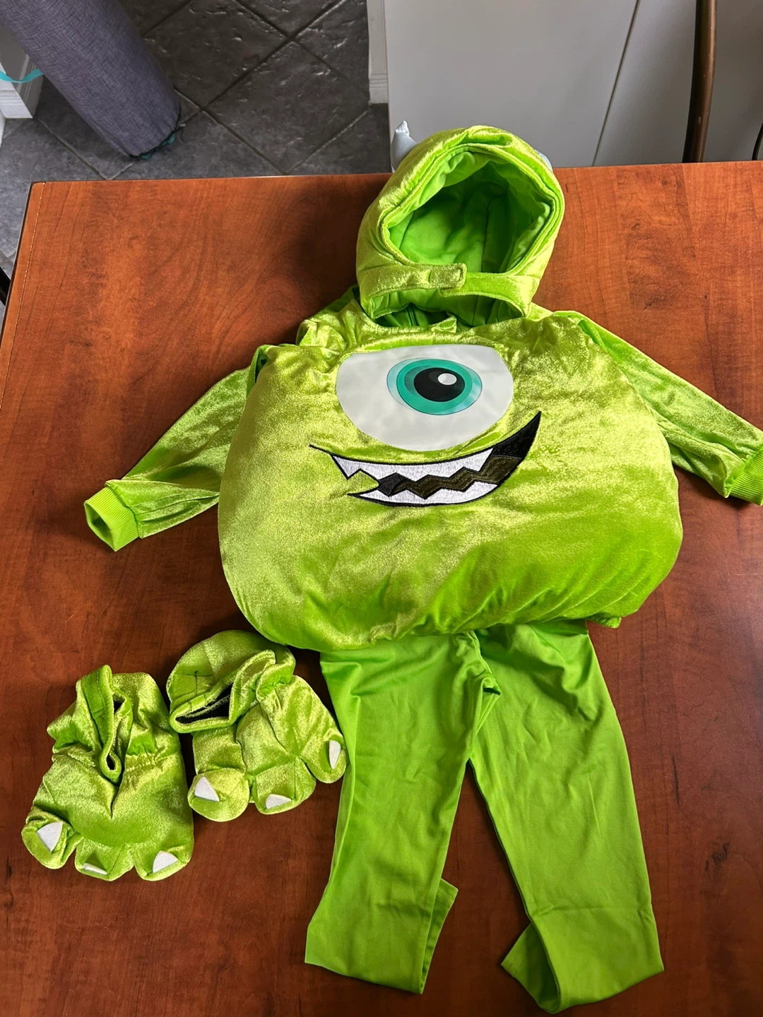 Disney Monsters Inc. Mike Costume - Size 3T-4T