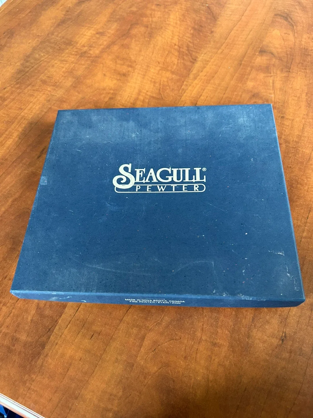 Seagull Pewter Marble Cheese Board & Knife Set thumbnail