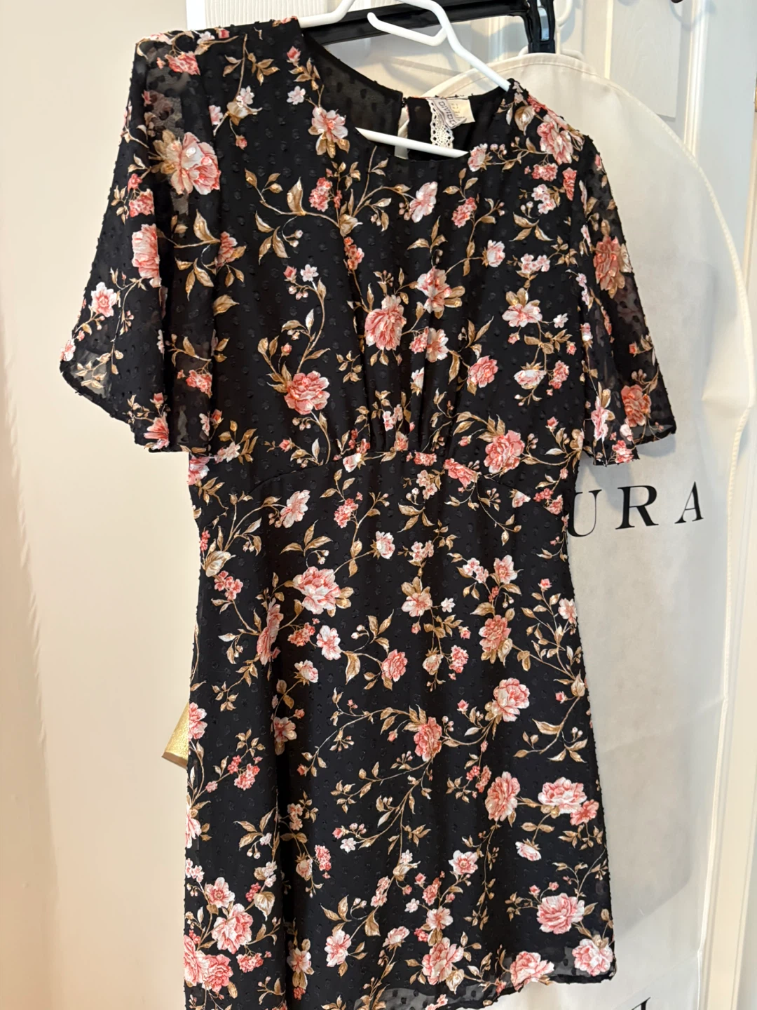 Floral Print Mini Dress - photo 5