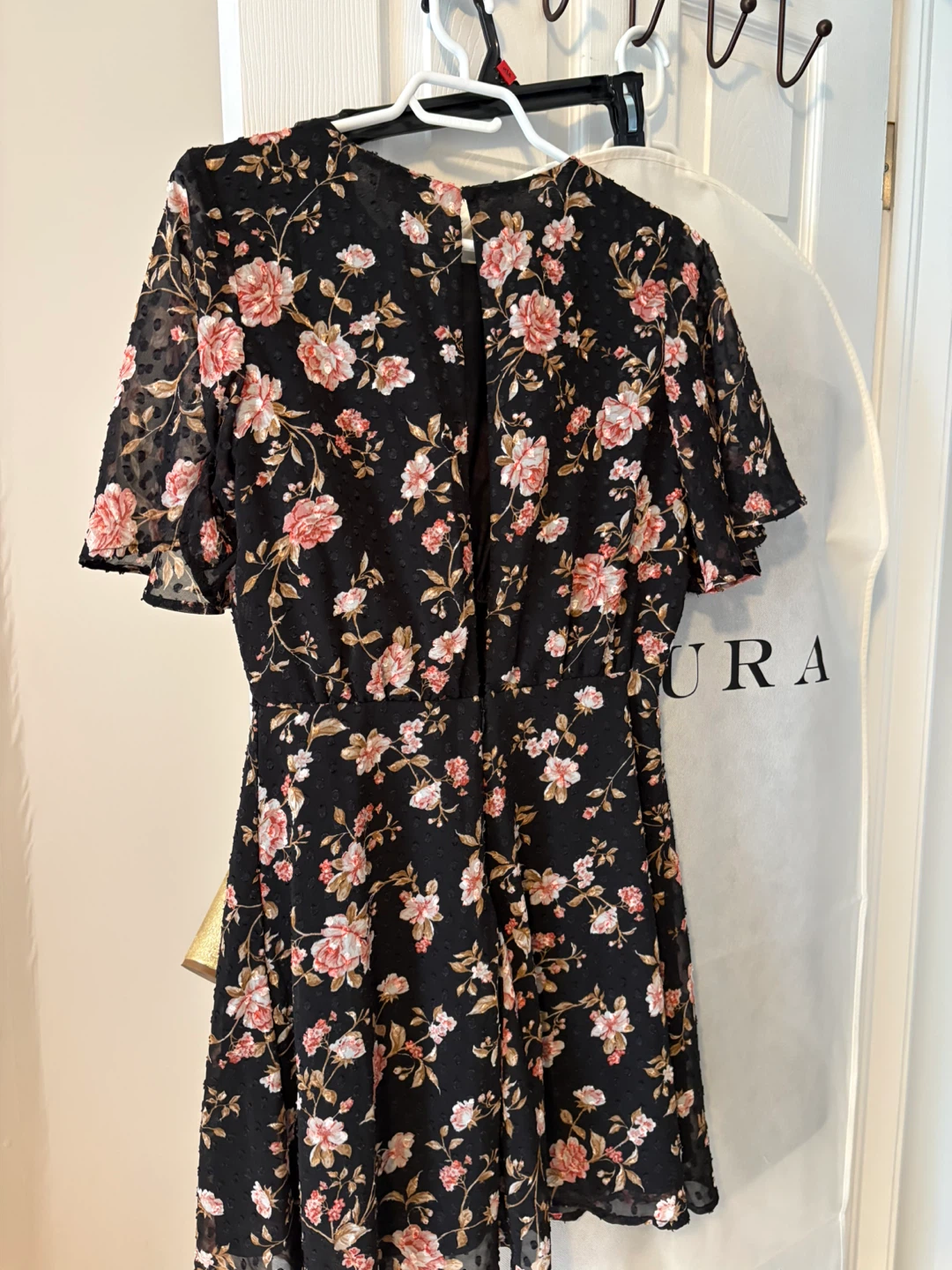 Floral Print Mini Dress - photo 4