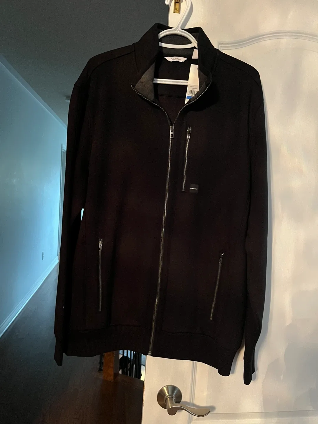 Calvin Klein Black Full Zip Jacket thumbnail