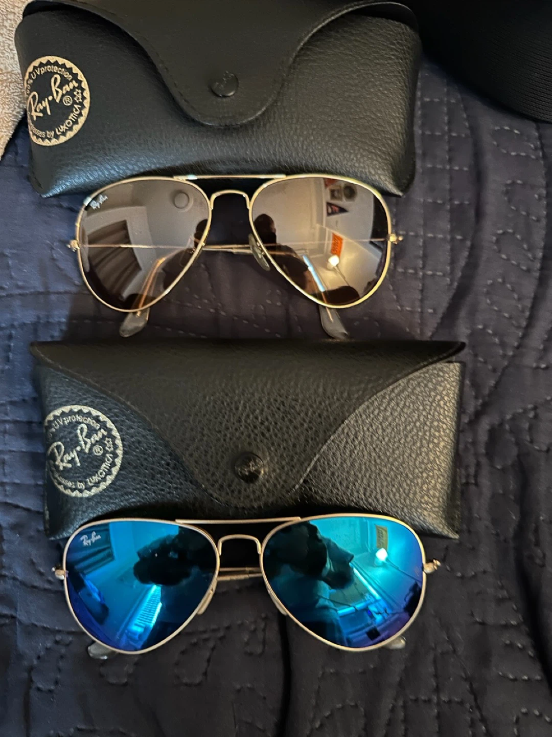 Ray-Ban Aviator Sunglasses with Case