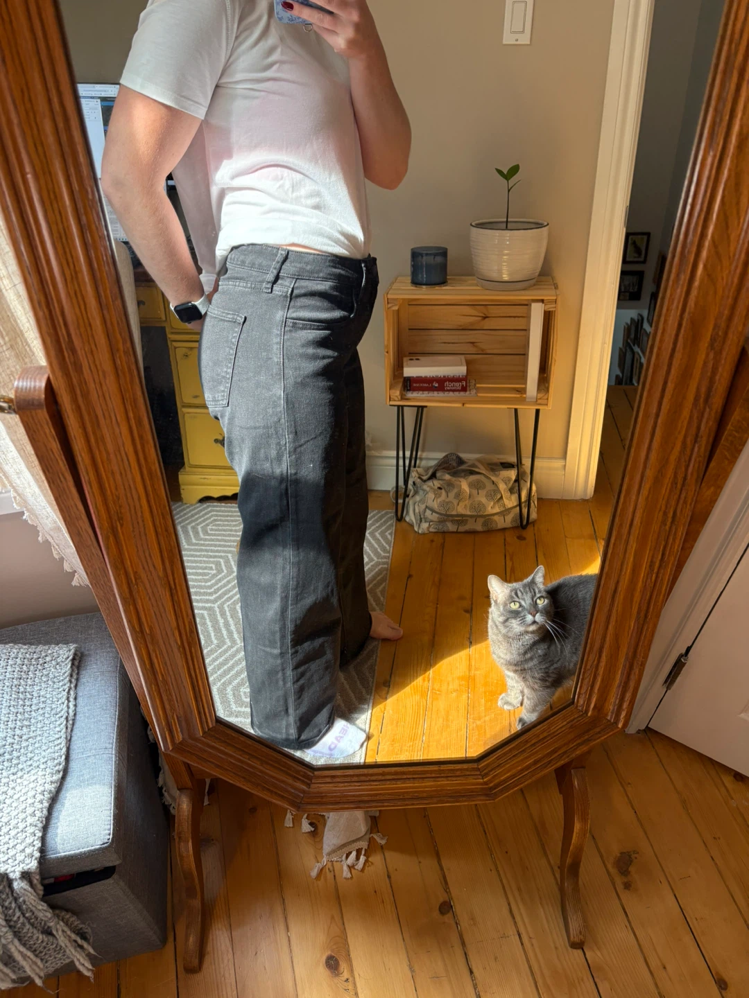 Old Navy WOW Wide Leg Jeans - Size 8 Petite - photo 2